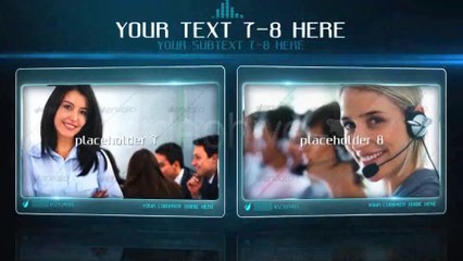 Clean Corporate Displays Ae Template