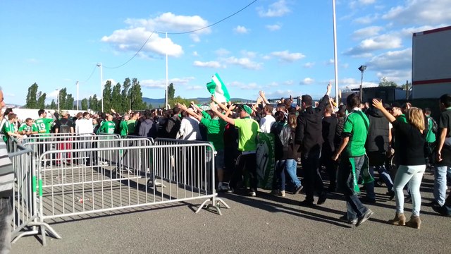 ASSE/Ajaccio : les Green Angels