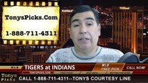 Cleveland Indians vs. Detroit Tigers Pick Prediction MLB Odds Preview 5-19-2014