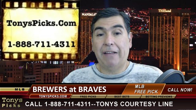 Atlanta Braves vs. Milwaukee Brewers Pick Prediction MLB Odds Preview 5-19-2014