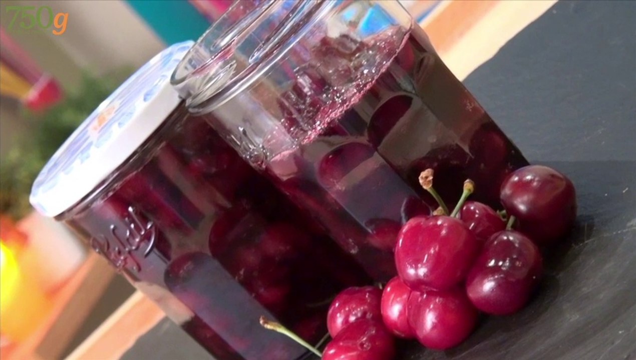 Recette de Confiture de cerises - 750 Grammes