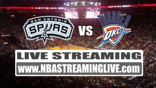 Watch Oklahoma City Thunder vs San Antonio Spurs Live Stream Online 5/19/14