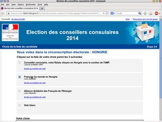 Test d'injection à chaud de l'application "sécurisée" de vote par Internet