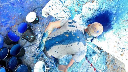 Philippe PASTOR - BLEU MONOCHROME