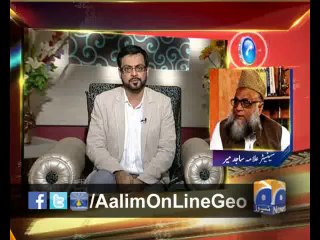 #AalimOnLine Ep# 56 by @AamirLiaquat 19-5-2014 only on #Geo