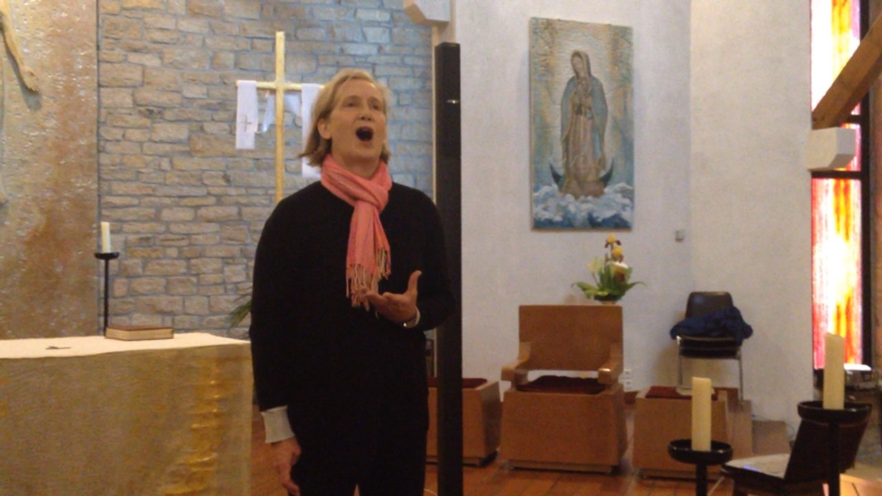 Répétition du concert pour l'orgue de Sainte-Bernadette