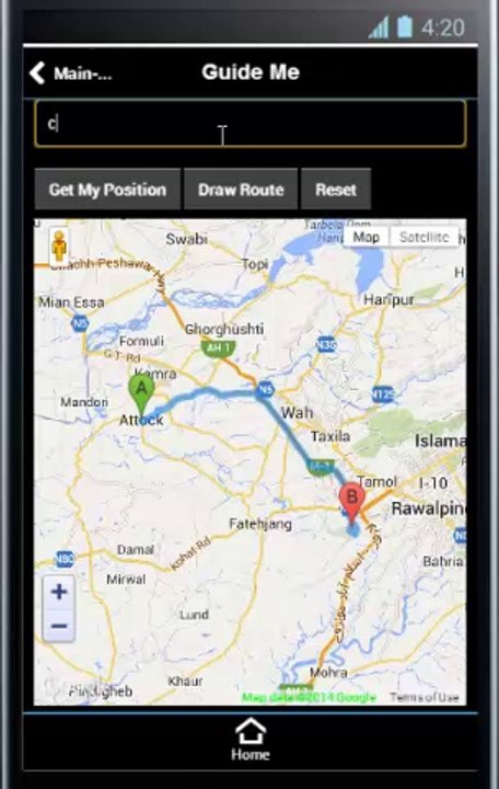 Android App for New Islamabad International Airport-FYP4