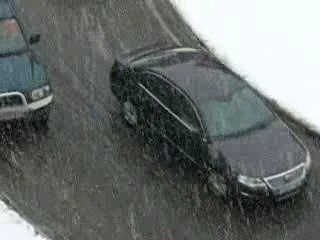 Temporal de nieve en Pamplona