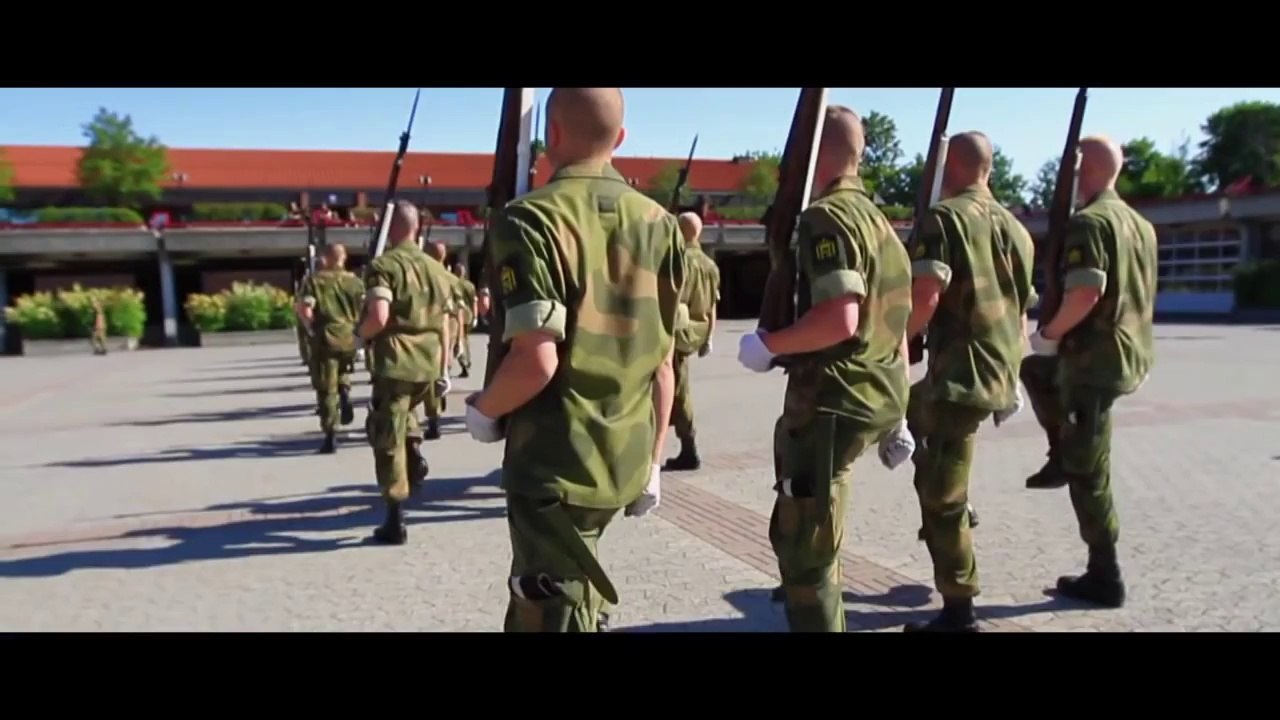 Apresentação perfeita da guarda norueguesa