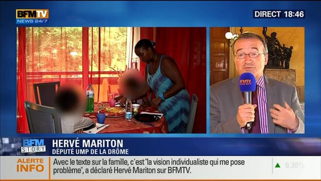 BFM Story: Loi Famille: la proposition de loi remet-elle en question l'importance de chaque parent ? - 19/05