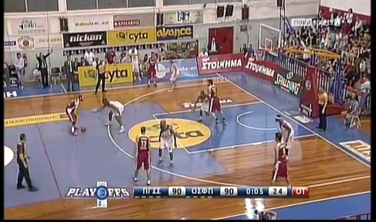 Το buzzer-beater του Σπανούλη με Πανιώνιο