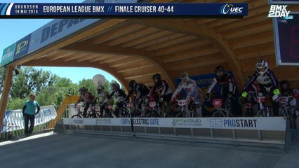 Finale Cruiser 40-44 European League BMX Grandson 18-05-2014