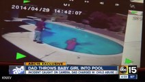 Father Arrested After Throwing Young Daughter in Pool to 'Teach Her a Lesson'