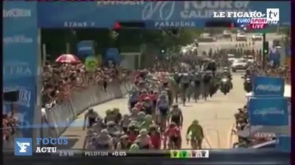 BUZZ NEWS - Quand un cycliste célèbre sa victoire un tour trop tôt