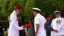 Prince Harry commemorates WWII soldiers at Montecassino