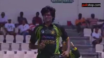 Ahmed Shahzad's Hi-10 with Irfan.