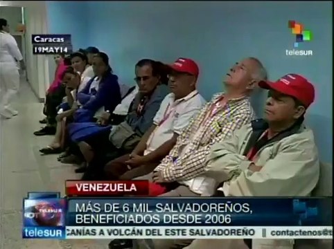 Venezuela: Misión Milagro atiende a 88 salvadoreños de bajos recursos