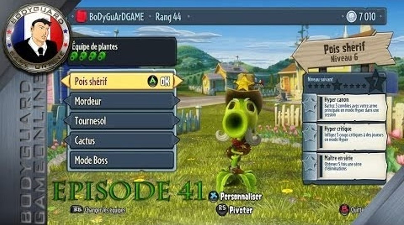 Plants vs Zombies Garden Warfare Let's Play Épisode 41 Jeu Rigolo Objectif 100