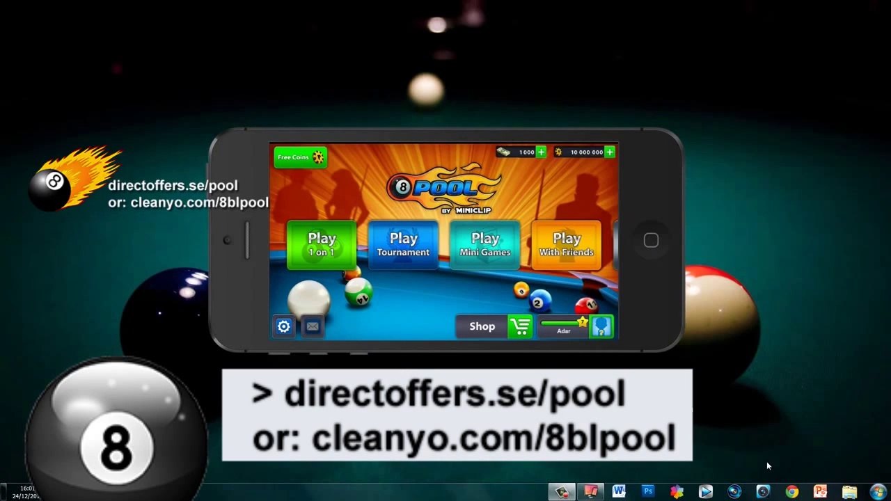 [100 WORKING] 8 Ball Pool Hack Compatible For Android and iOS - No Root Cheat [LEAKED]