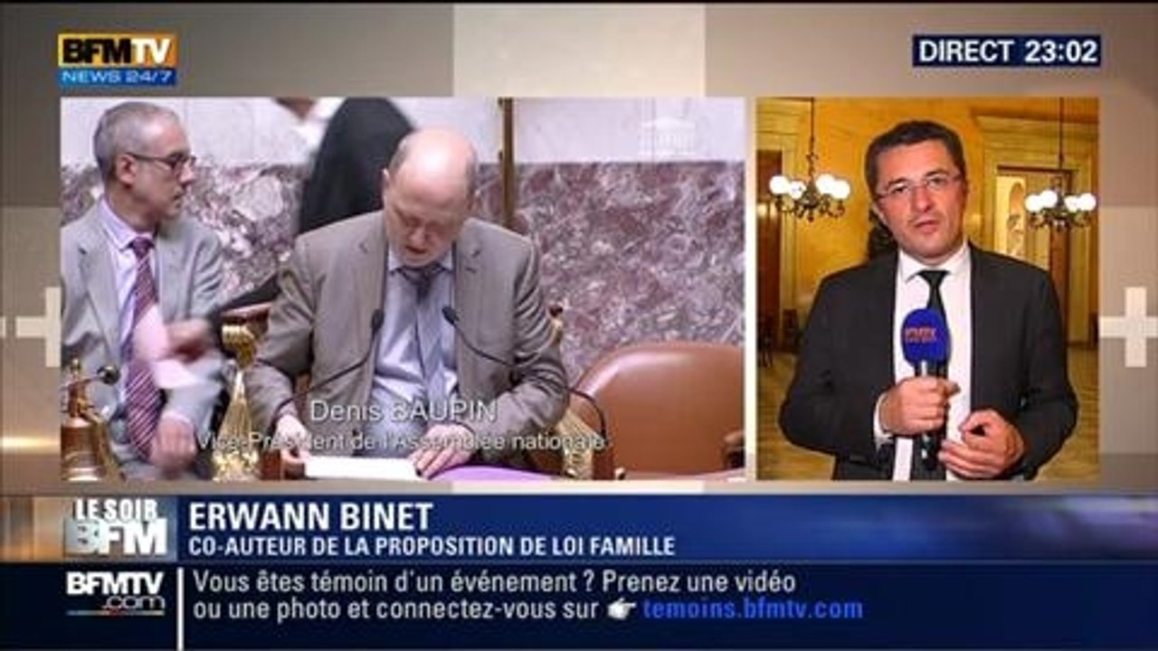 Le Soir BFM: Loi famille: ce que prévoit le texte - 19/05 2/4