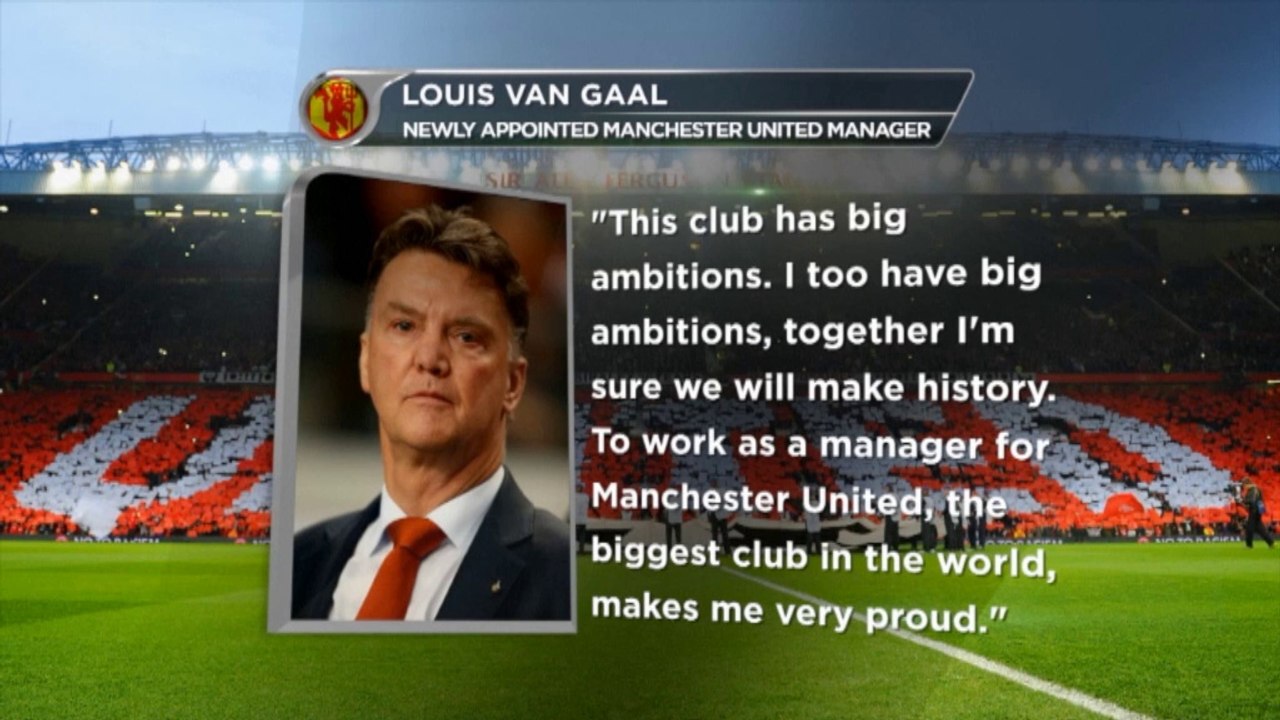 Offiziell! Van Gaal coacht ManUnited