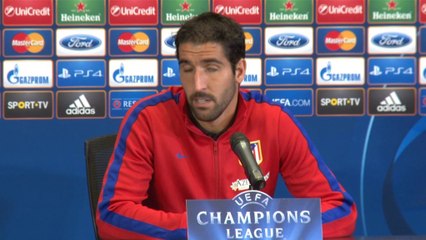 Raúl García: "Respetamos al Real Madrid"