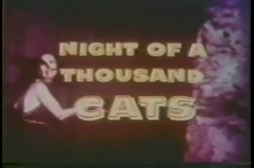 La Noche De Los Mil Gatos (Night of a Thousand Cats) (Rene Cardona, Mexico, 1970) - Official Trailer