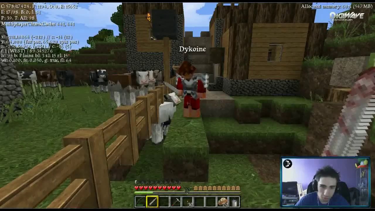 [Djav] Minecraft - Des donjons !! feat. [Dykoine]