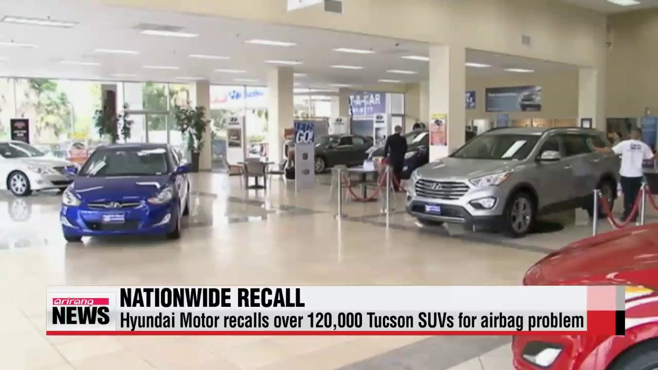 Hyundai Motor recalls more than 120,000 Tucson SUVs