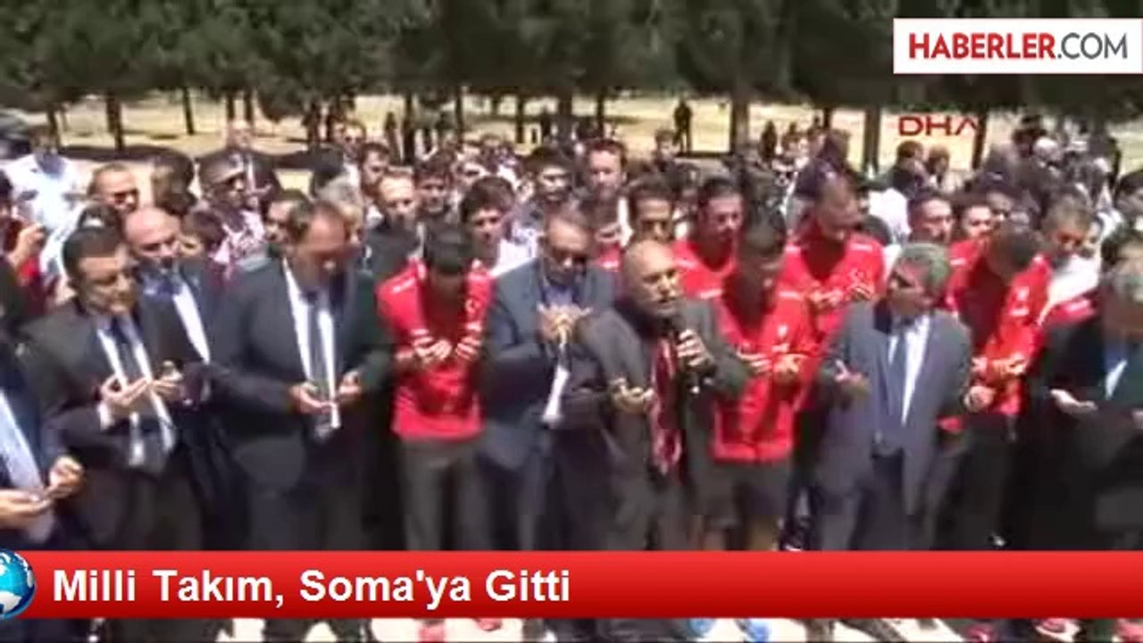 Milli Takım, Soma'ya Gitti