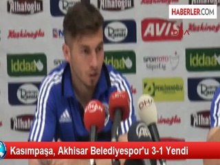 Kasımpaşa, Akhisar Belediyespor'u 3-1 Yendi