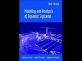 Modeling And Analysis Of Dynamic Systems 3rd Ed Download eBook