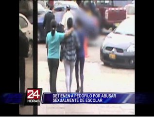 Capturan a pedófilo que secuestró y abusó sexualmente de una escolar
