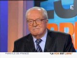 FN - Le Pen - La voix est libre - Interview 20/01/2007