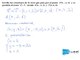Ecuaciones de una recta paralela a un vector y a un punto dados