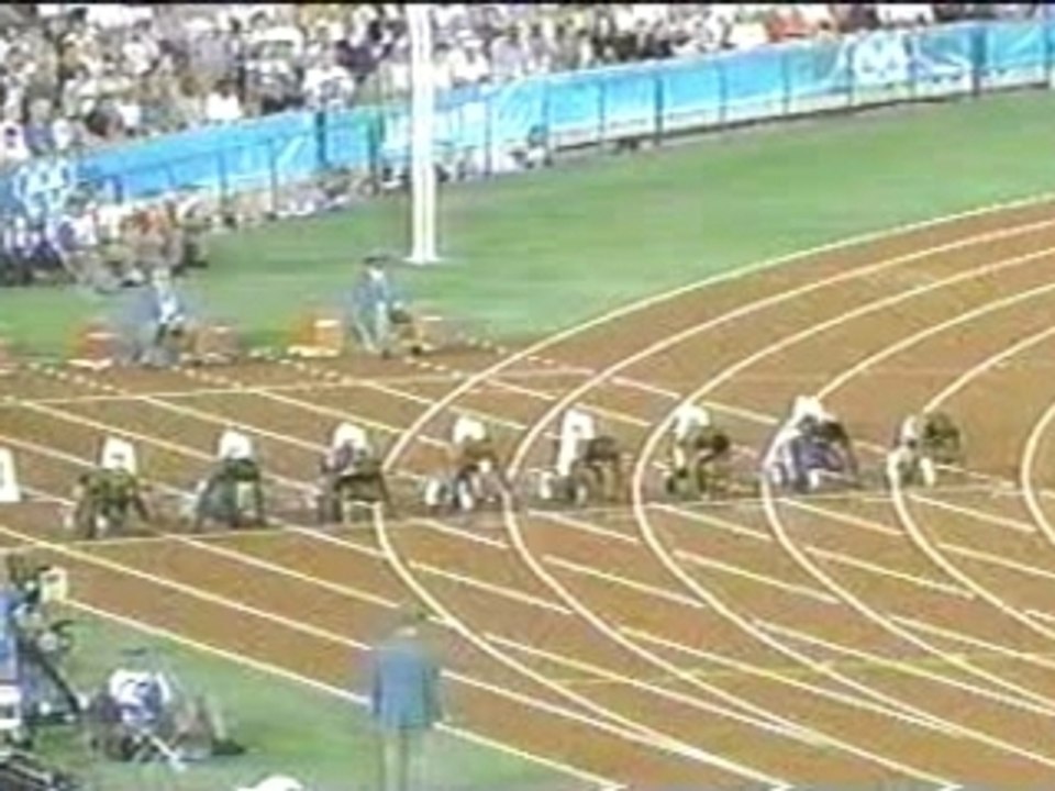 Finale 100m JO 96