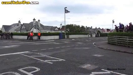 Motorsiklet Yarışındaki Korkunç Kaza