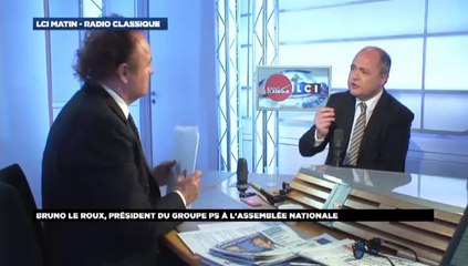 Bruno Le Roux, invité de Guillaume Durand avec LCI