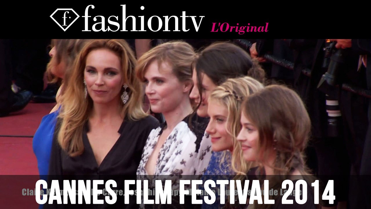 Freida Pinto, Jane Zhang, Gerard Depardieu at the Cannes 2014 Premiere of The Homesman | FashionTV