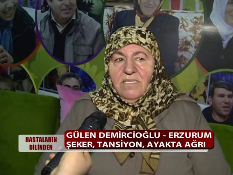 ŞEKER,TANSİYON,AYAKTA AĞRI HASTALIĞI VARDI ŞİFALI BİTKİLERİ KULLANDI