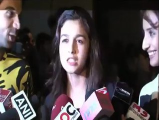 Alia Bhatt catches Citylights screening with family - IANS India Videos
