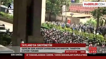 Tayland Ordusu, Sıkıyönetim İlan Etti