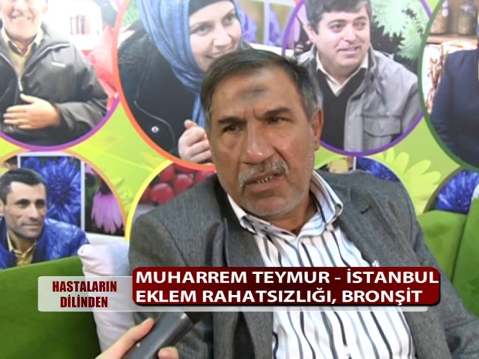 EKLEM,BRONŞİT HASTALIĞI VARDI ŞİFALI BİTKİLERİ KULLANDI