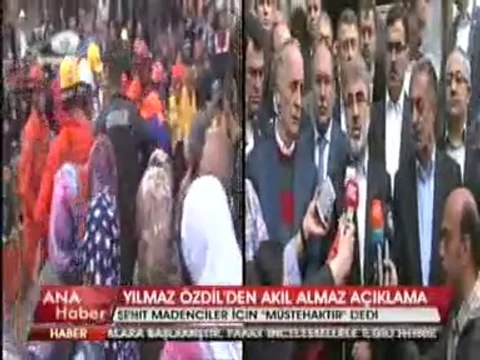 Hürriyet Gazetesi Yazarı Yılmaz Özdil'in Soma Maden Şehitleri İçin Söylediği 'Müstahaklar' Sözleri Tepkilere Neden Oldu. Taner Yıldız, Salih Kapusuz, Diyarbakır Milletvekili Cuma İçten