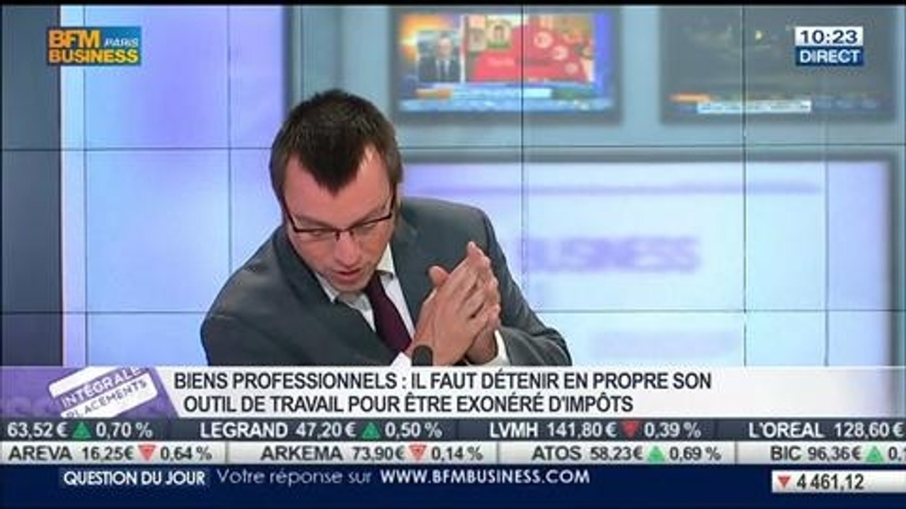 ISF: dans quel périmètre les biens professionnels sont-ils exonérés ?: Emmanuel de La Rochethulon, dans Intégrale Placements – 20/05