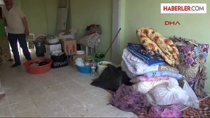 Kirayı Ödeyemeyince Komşularının İnşaat Halindeki Evlerine Sığındılar