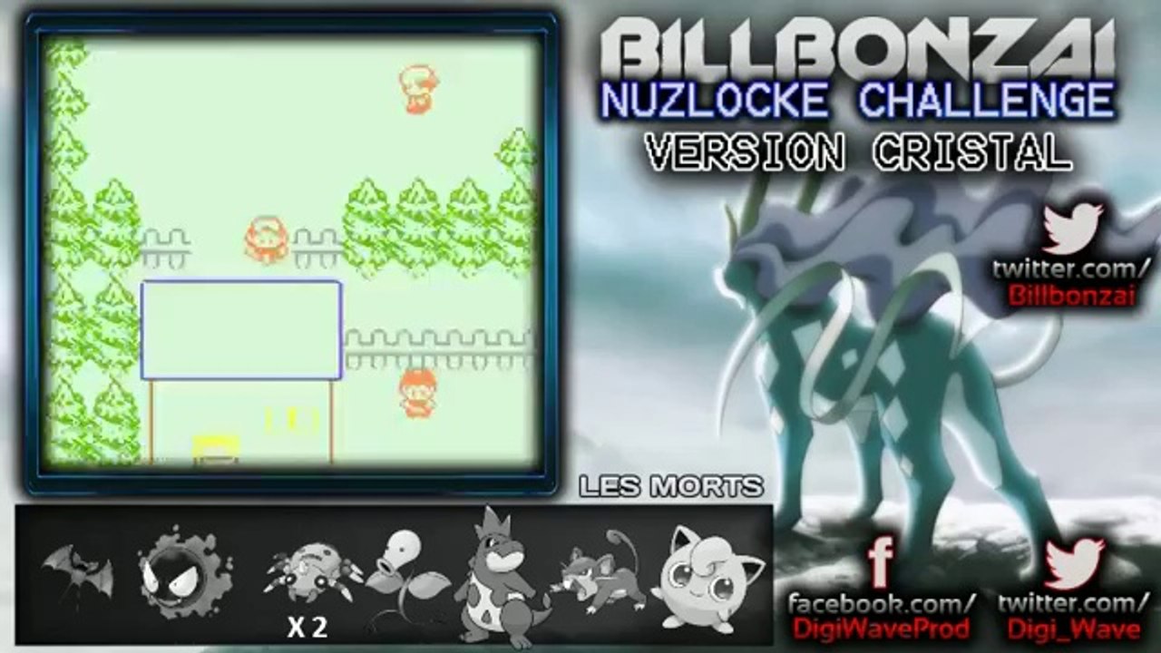 [BillBonzai] Le nuzlocke challenge sur pokemon...