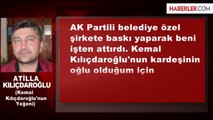 AK Partili Belediye Kılıçdaroğlu'nun Yeğenini İşten Çıkardı