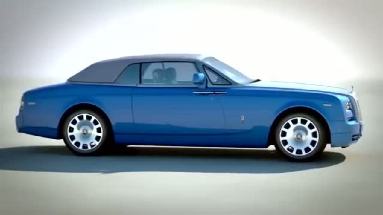 La Rolls-Royce Phantom Drophead Coupé Waterspeed Collection en vidéo