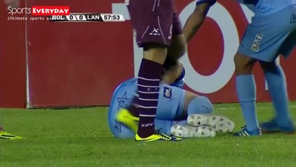 Скачать видео: Copa Libertadores- Bolivar 1-0 Lanus (2-1 agg) 16 May 2014 Highlights